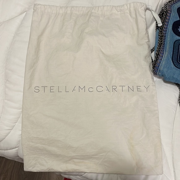 Stella McCartney Falabella Denim patchwork tote - Picture 7 of 7